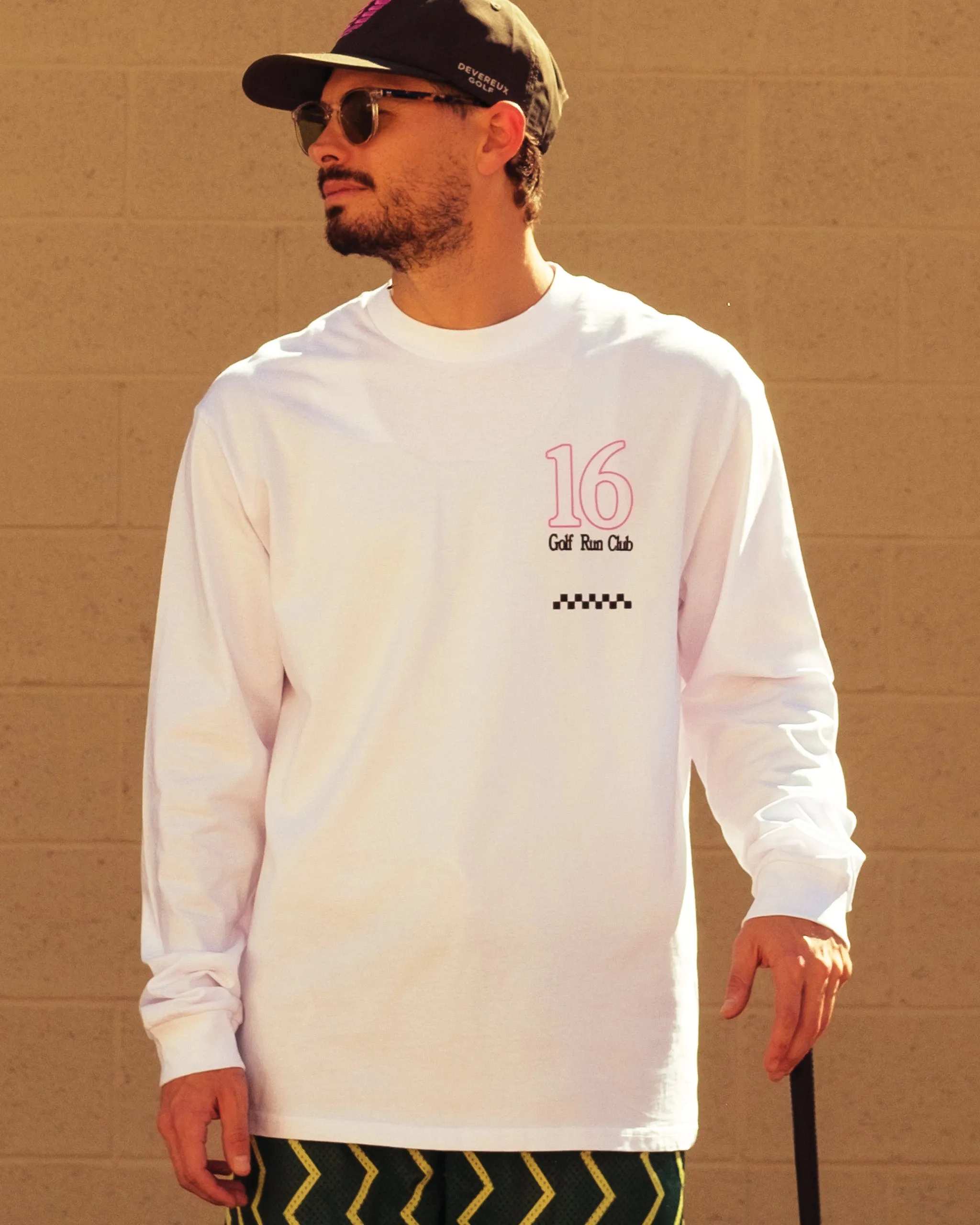 16 Golf Run Club Long Sleeve Tee