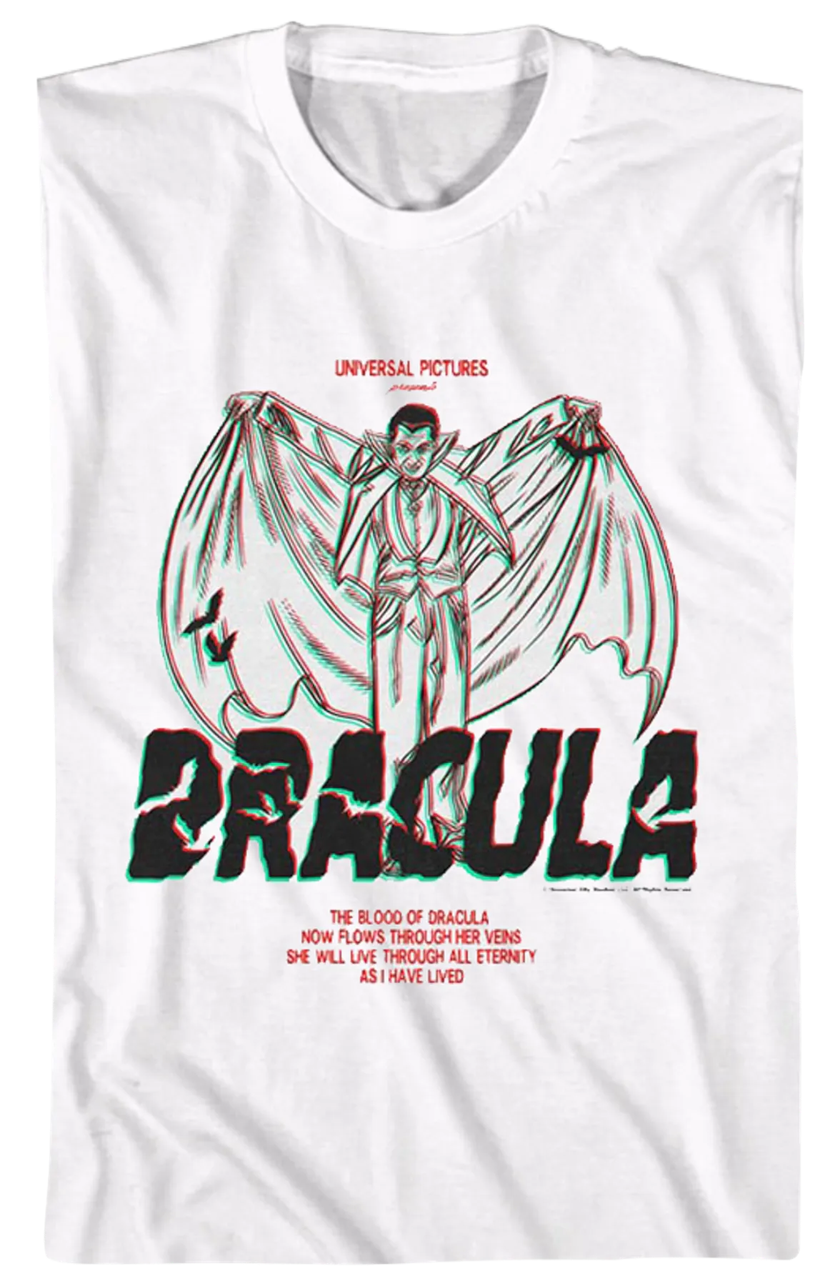 3-D Blood Of Dracula T-Shirt