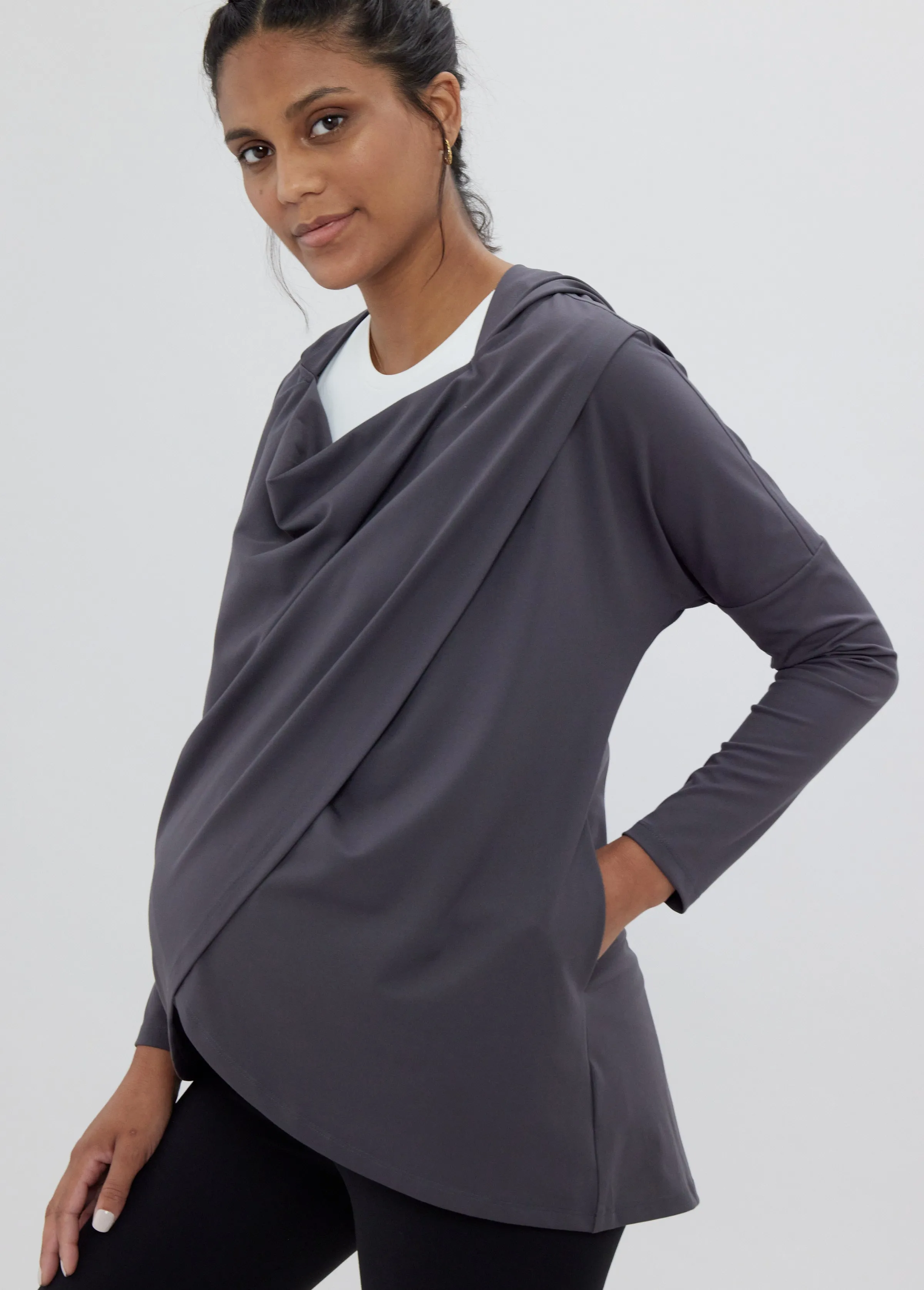 Active Wrap Maternity Sweatshirt