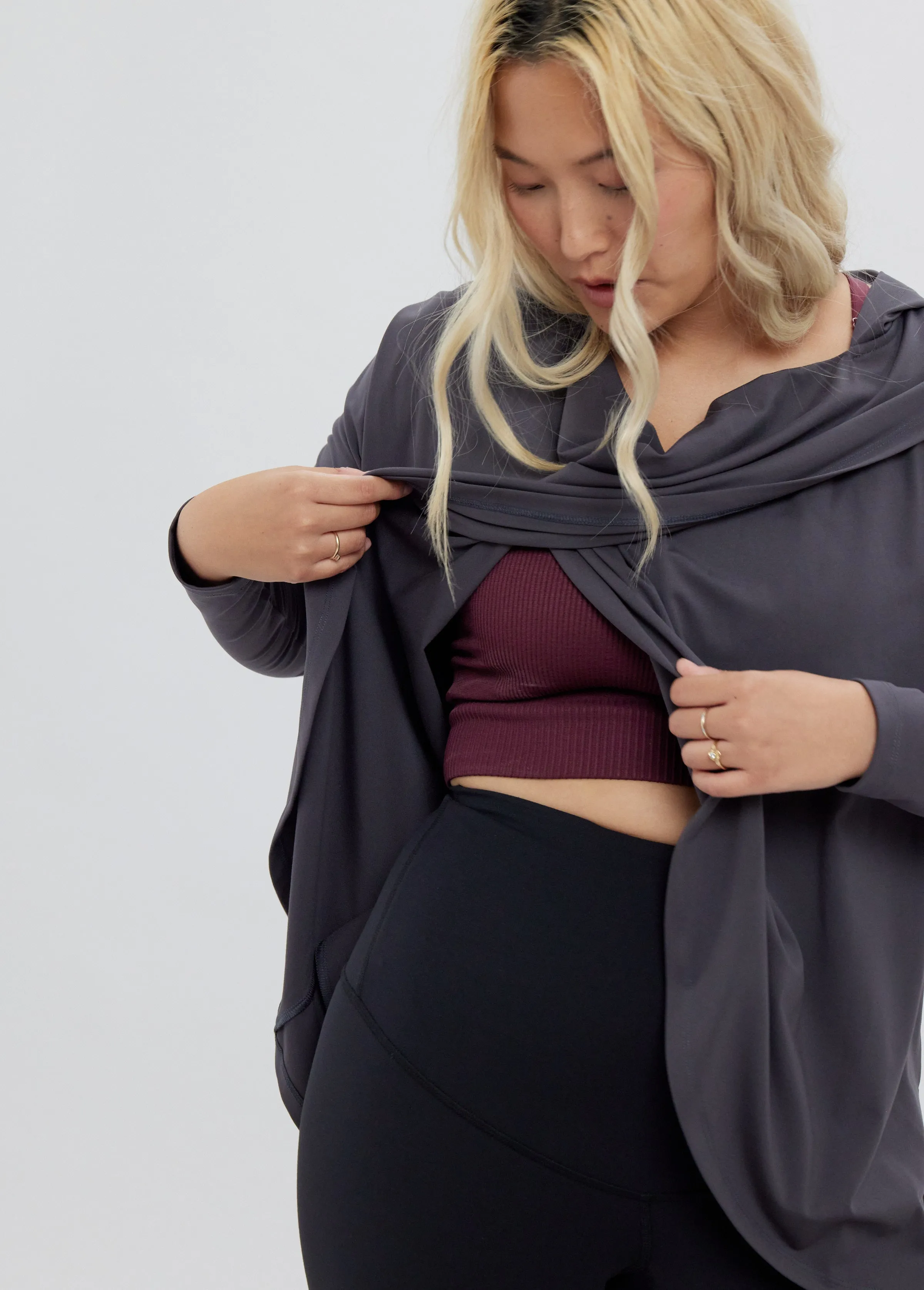 Active Wrap Maternity Sweatshirt