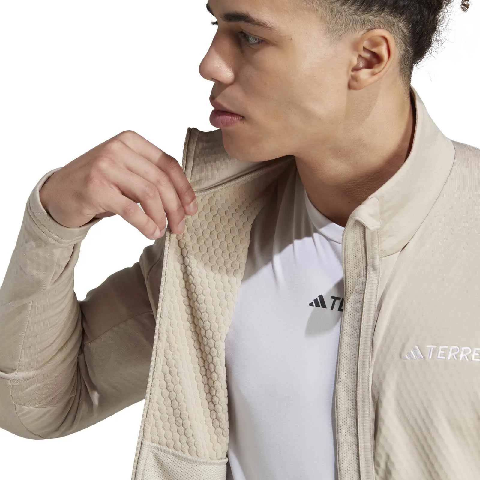 adidas Terrex Multi Light Fleece Mens Full-Zip Jacket