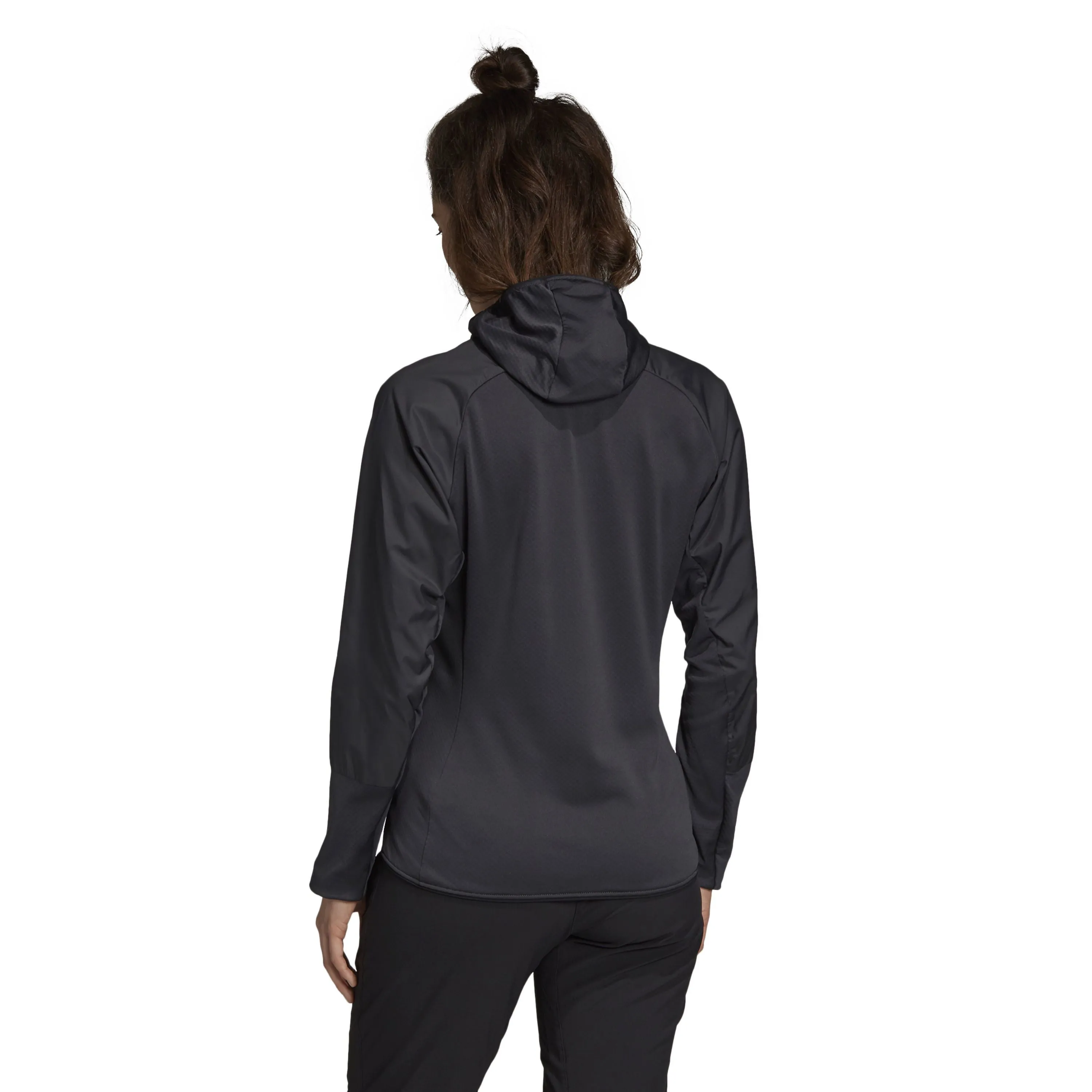 adidas Women's Skyclimb Fleece Jacket Carbon M