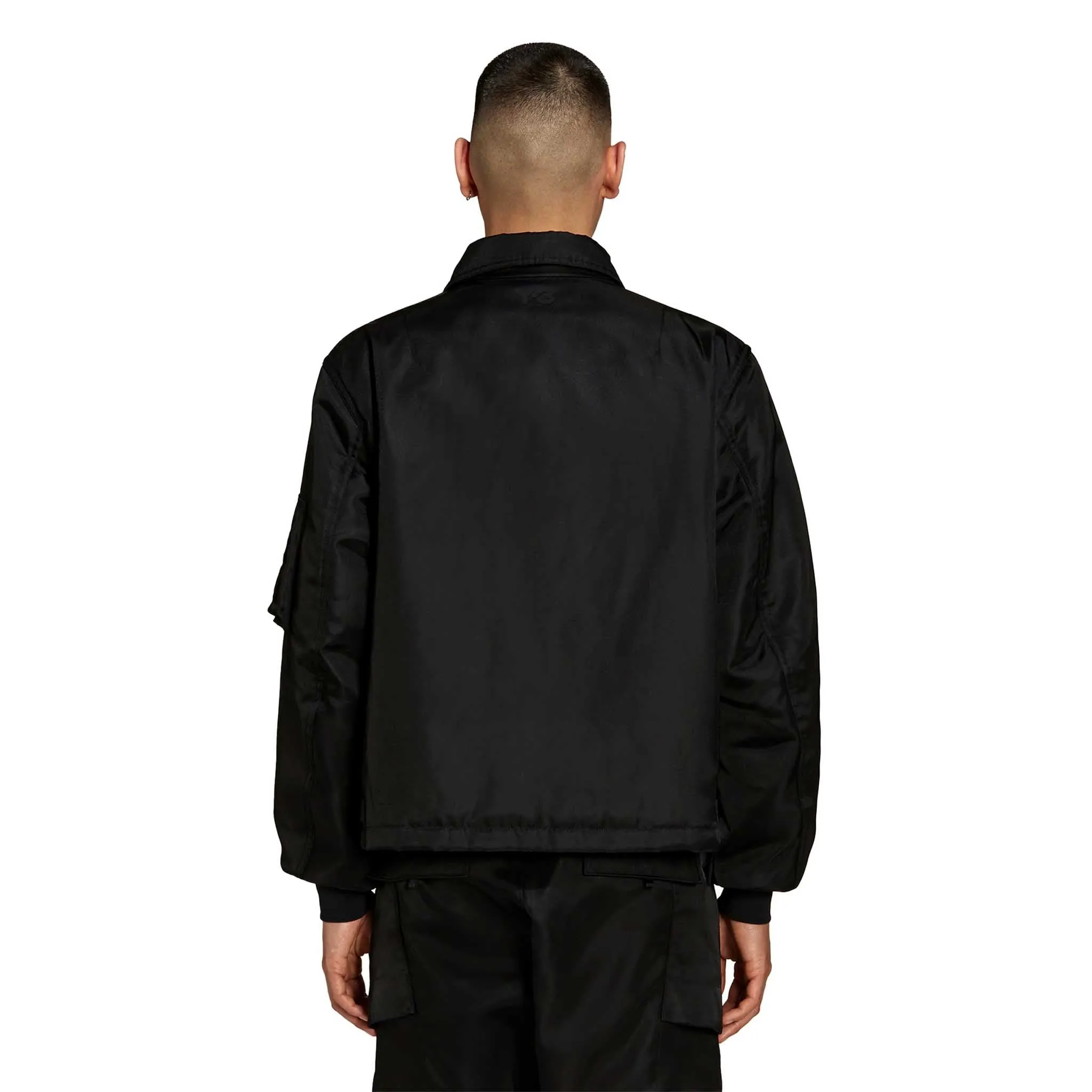 ADIDAS Y-3 Classic Tech Twill Bomber Black