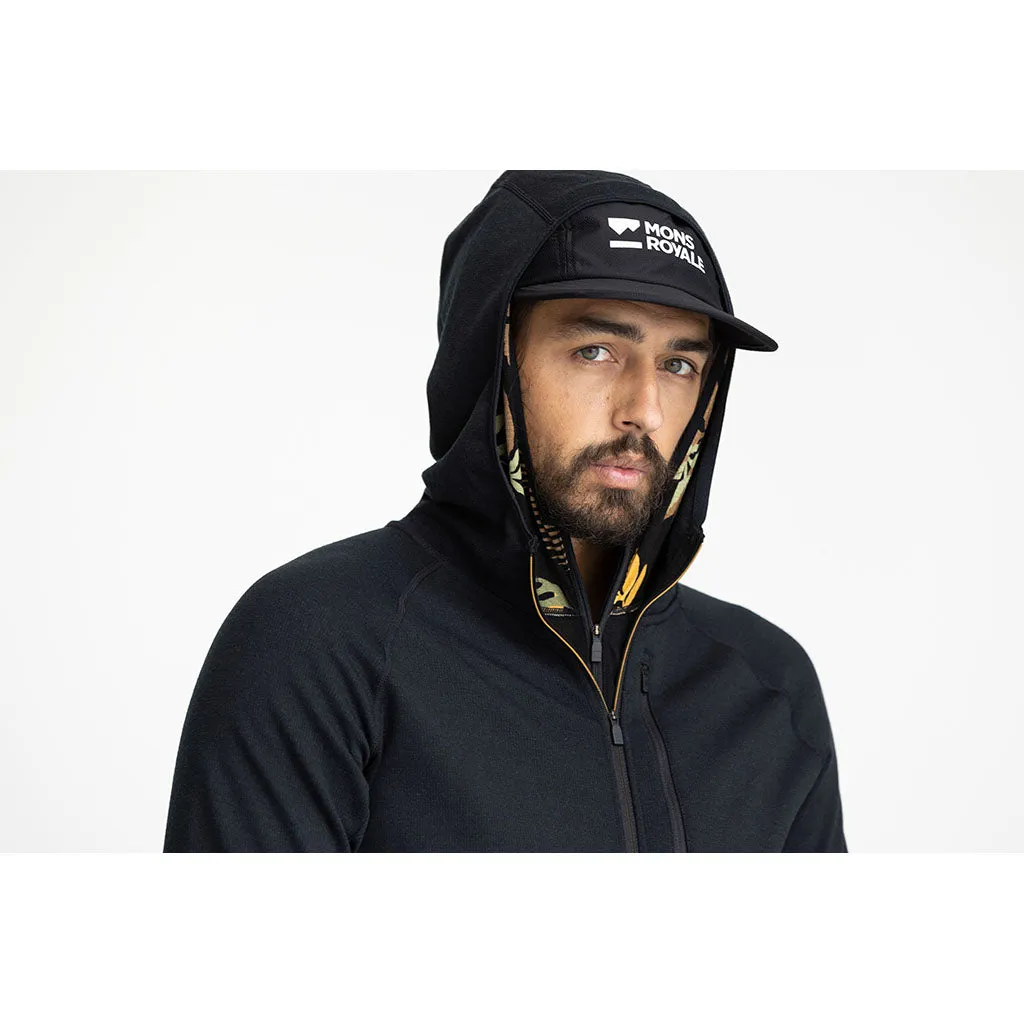 Approach Merino Gridlock Hood | Men's