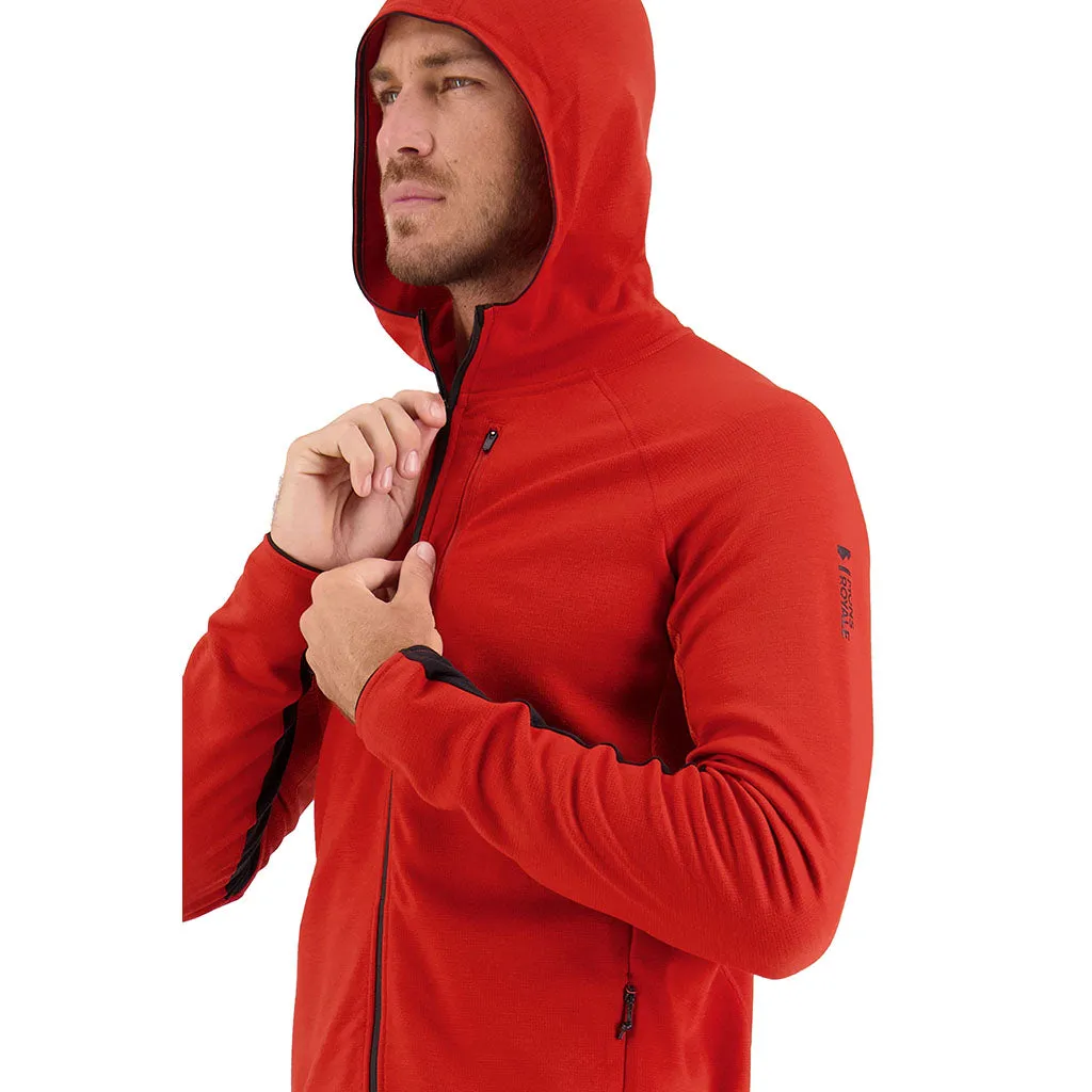 Approach Merino Gridlock Hood | Men's