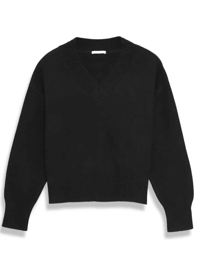 April Cashmere Sweater Black