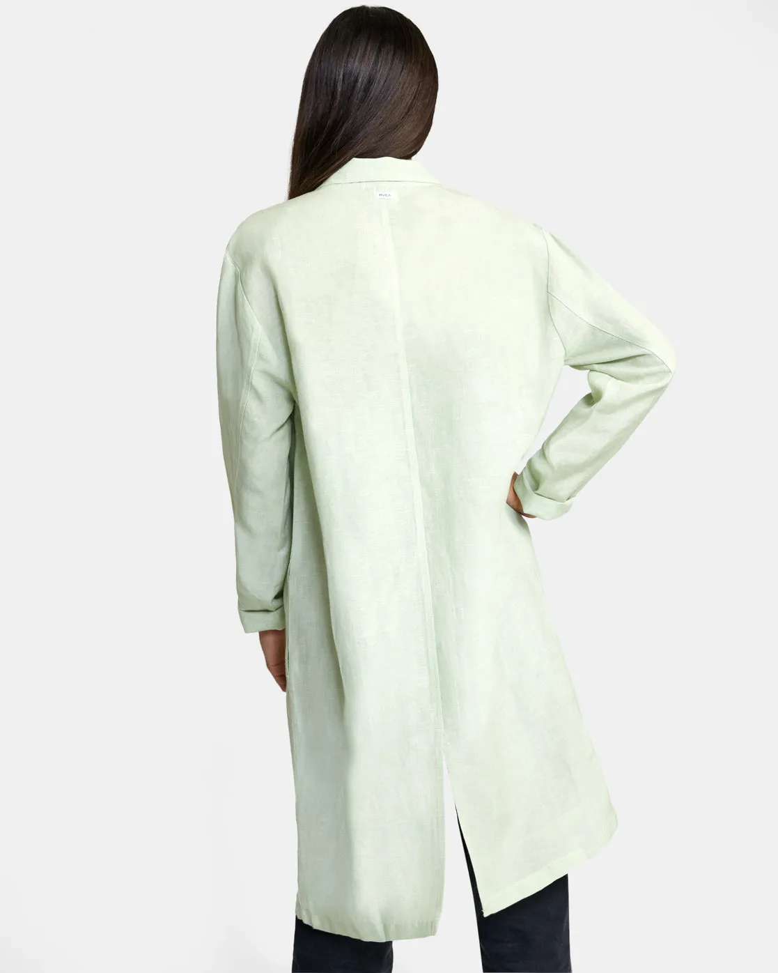 Balmy Oversized Blazer - Light Green