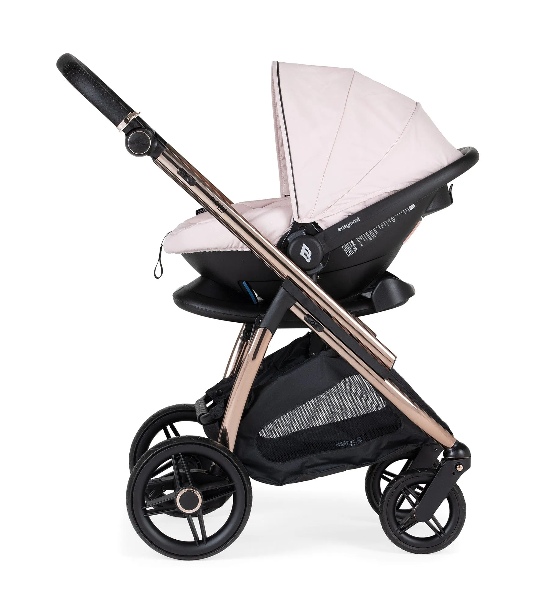 Bebecar Flowy 3 in 1 Travel System - Pink - Ex Display