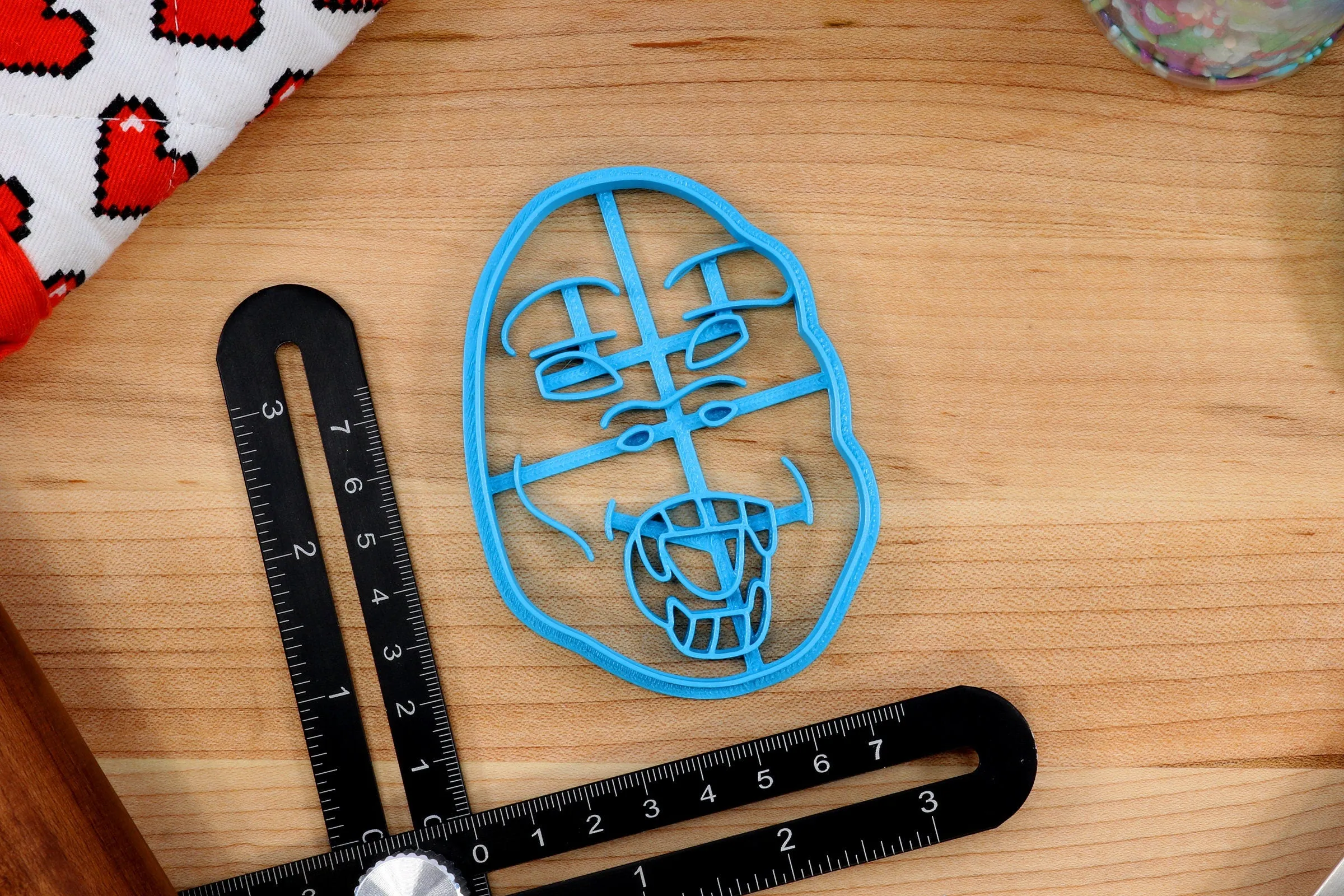 Classic Monster Cookie Cutters Set 2 - Invisible Man, Kong, Wolfman, Jekyl and Hyde, Nosferatu