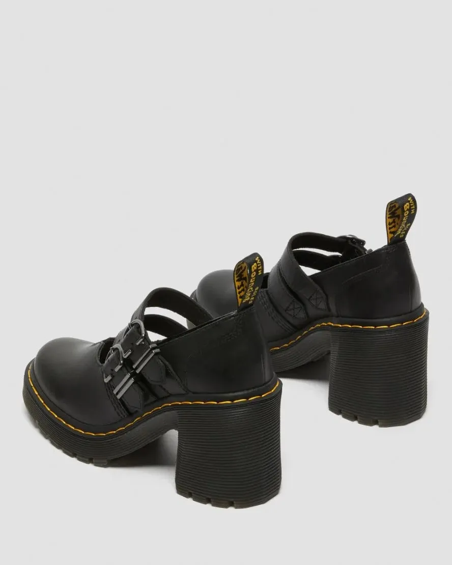 Dr Martens Eviee Mary Jane Sendal - Black Sendal