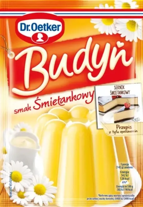 Dr. Oetker - Cream flavored pudding 40g (Budyń smak śmietankowy)