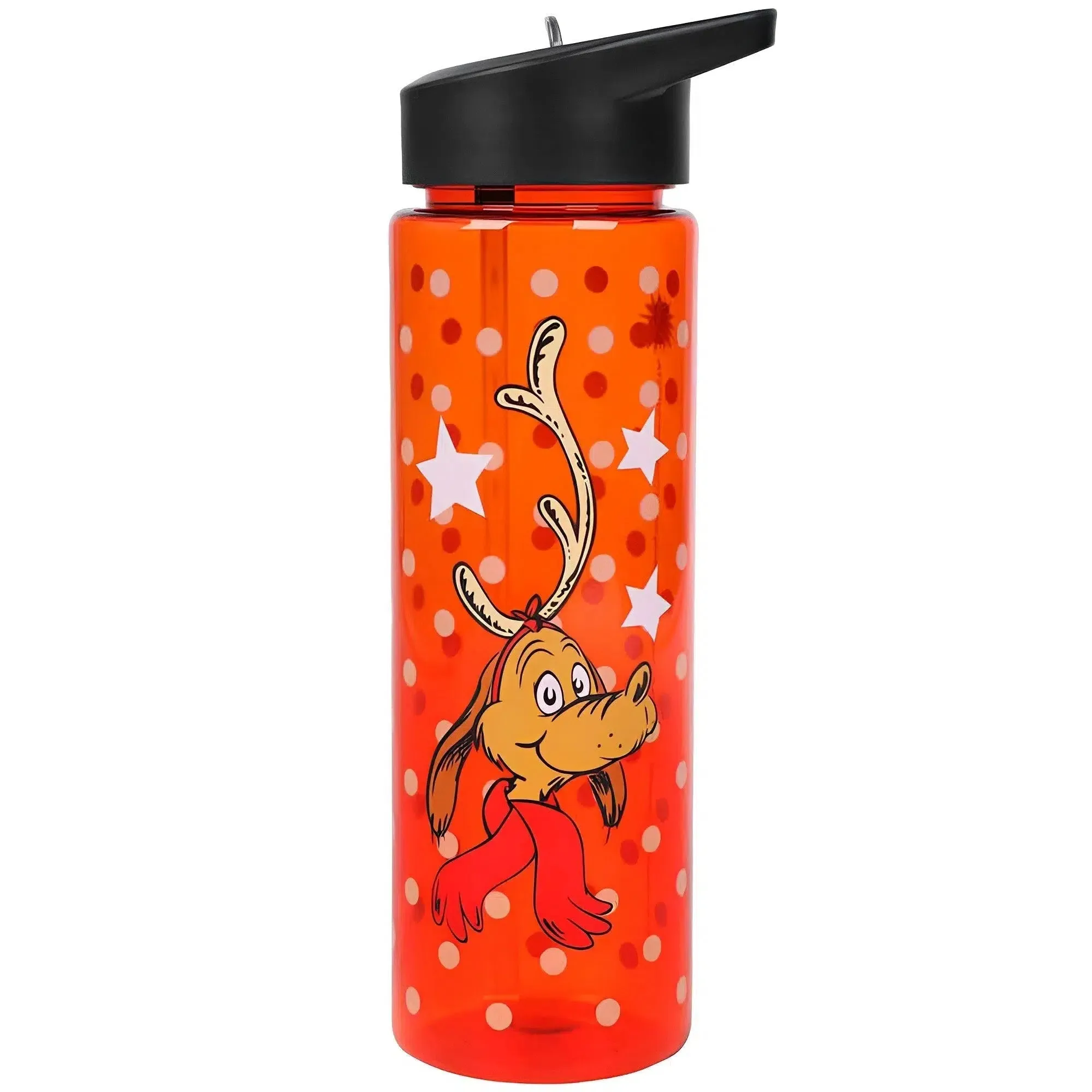 Dr. Seuss: The Grinch - Max & Grinch Water Bottle Set (24 oz.) - Bioworld