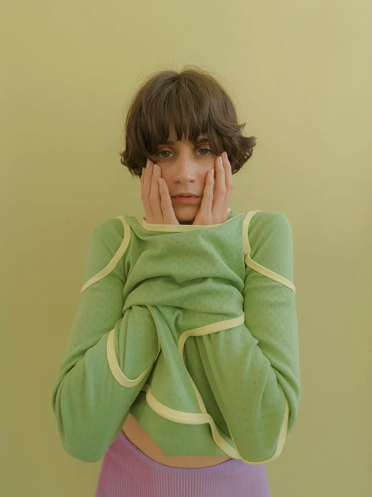 Eckhaus Latta Surface Top, Pistachio