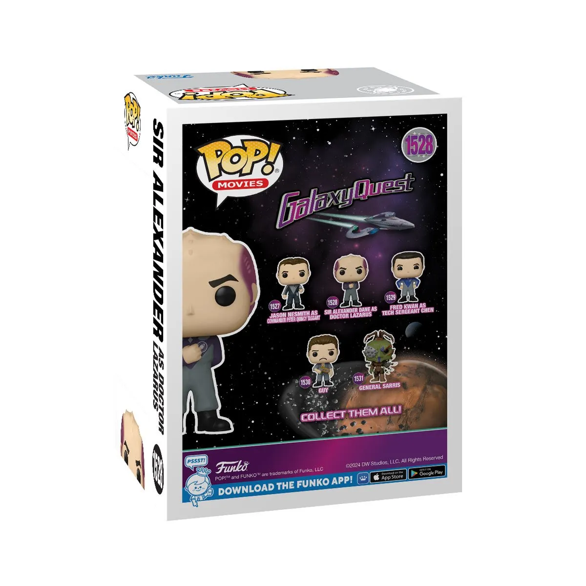 Galaxy Quest Sir Alexander as Doctor Lazarus Funko Pop! Vinyl Figure #1528