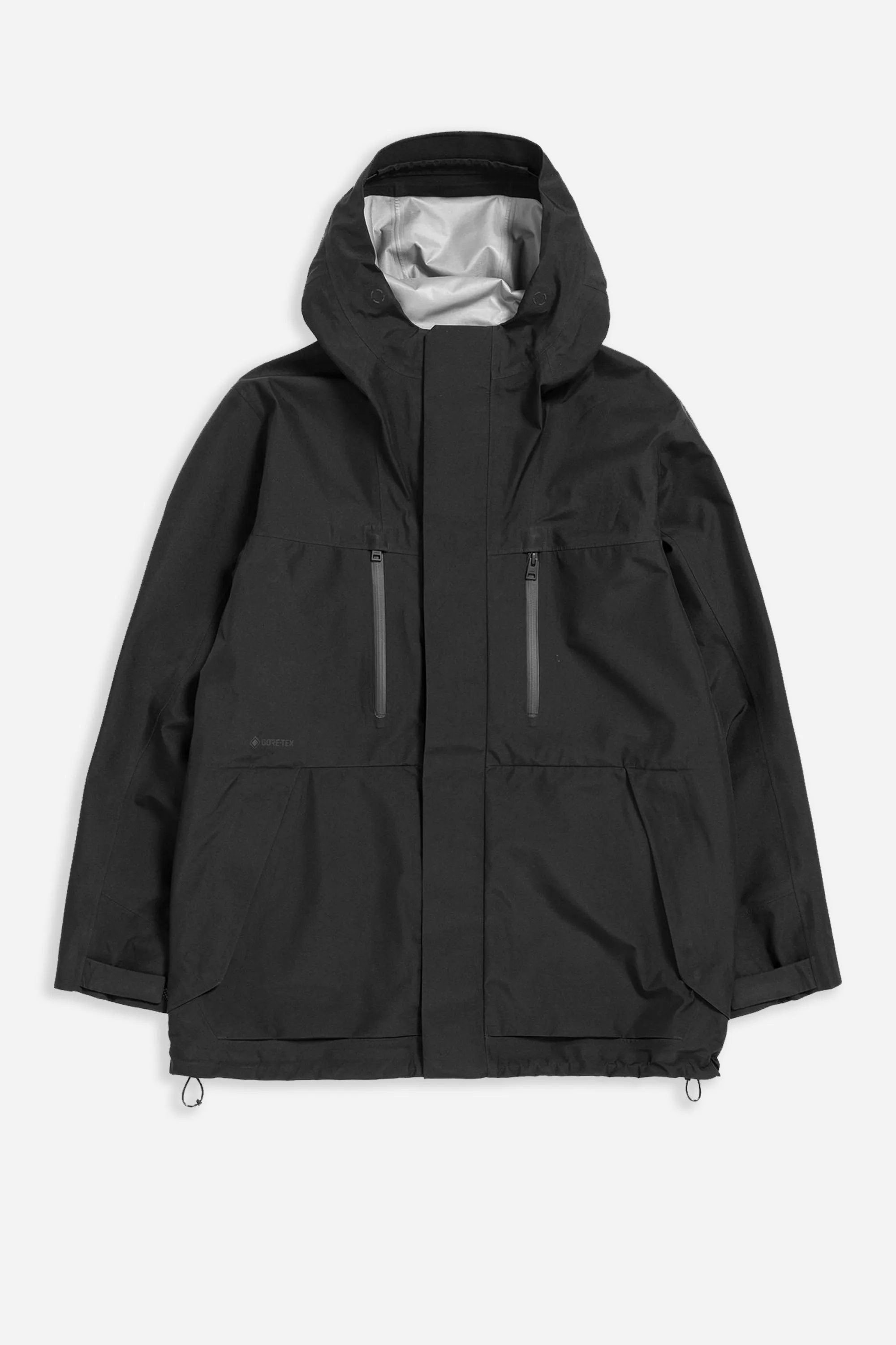 Hooded Parka Gore-Tex 3L Shell Black