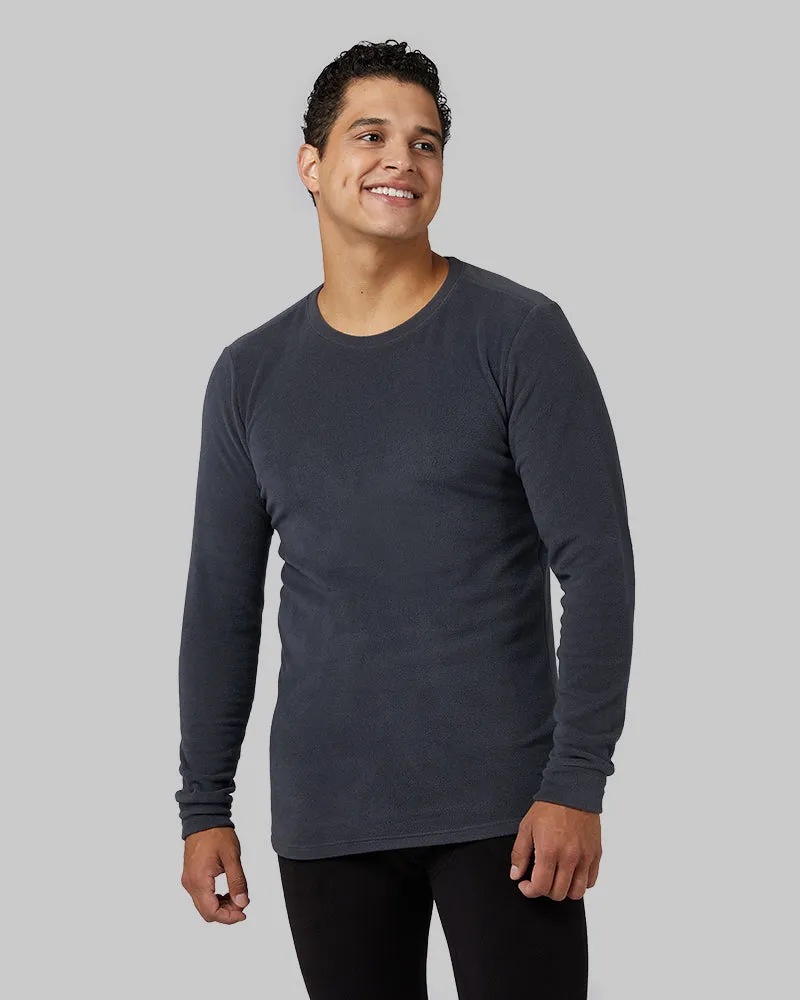 MEN'S HEAVYWEIGHT FLEECE BASELAYER CREW TOP