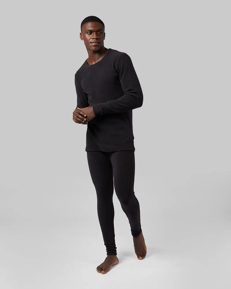 MEN'S HEAVYWEIGHT FLEECE BASELAYER CREW TOP