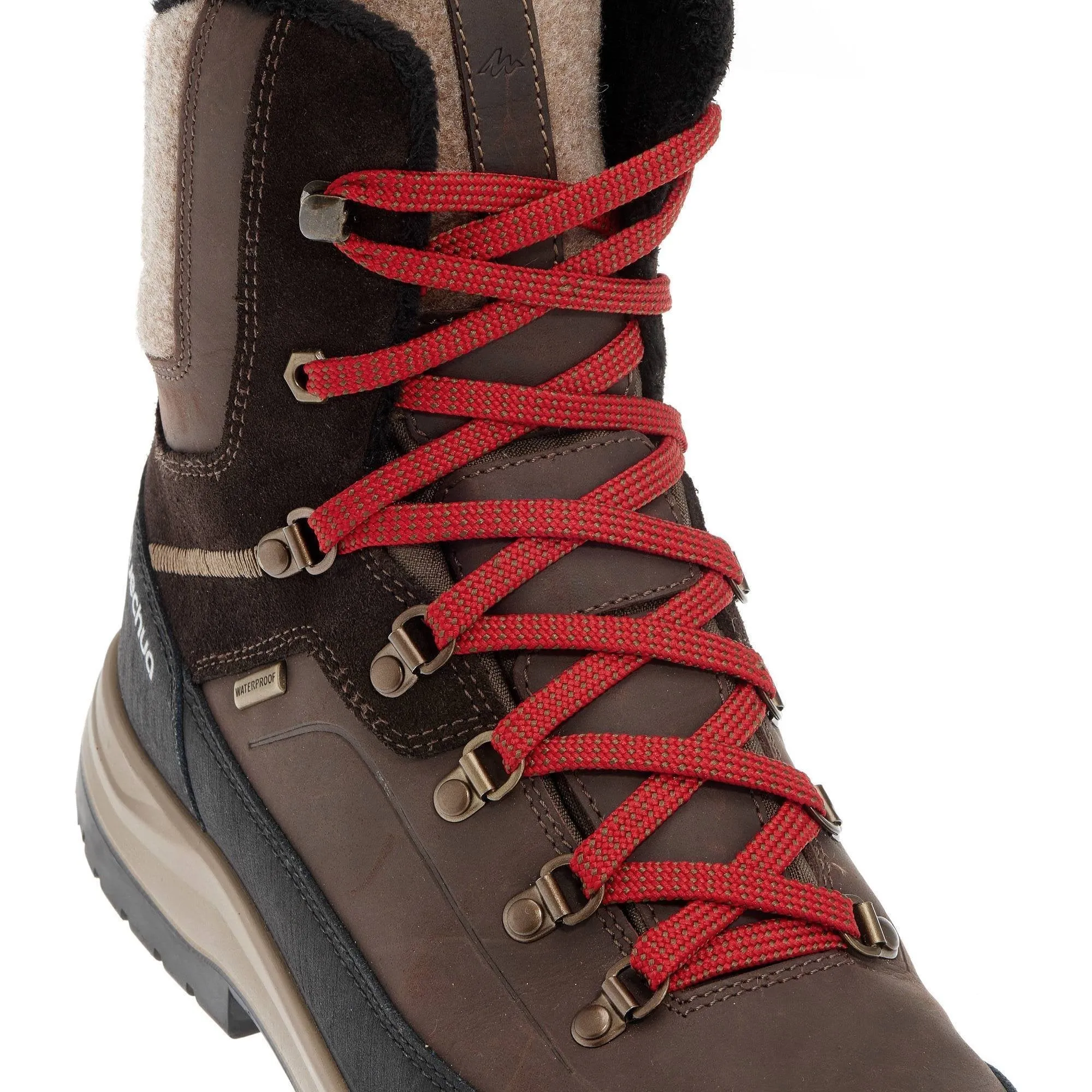 Men's Hiking Boots High Warm Waterproof Arpenaz 500