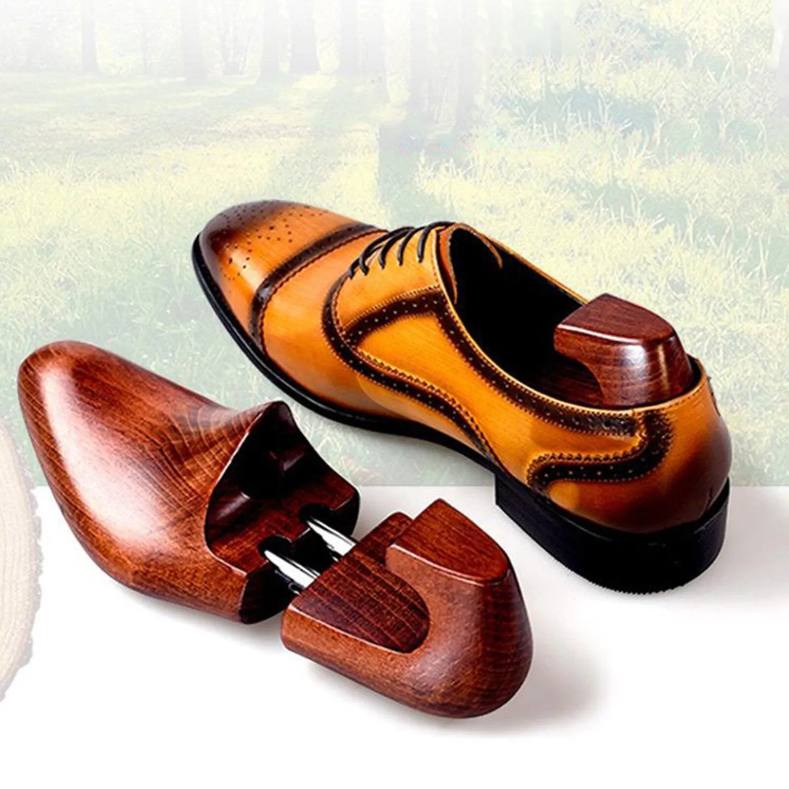 New Zealand Pine Wood Shoe Tree 1 Pair