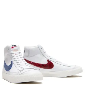 Nike Blazer Mid '77 Vintage Snakeskin Racer Blue / University Red