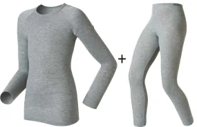 ODLO Youth Active Warm Eco Crew Neck Base Layer COMBO