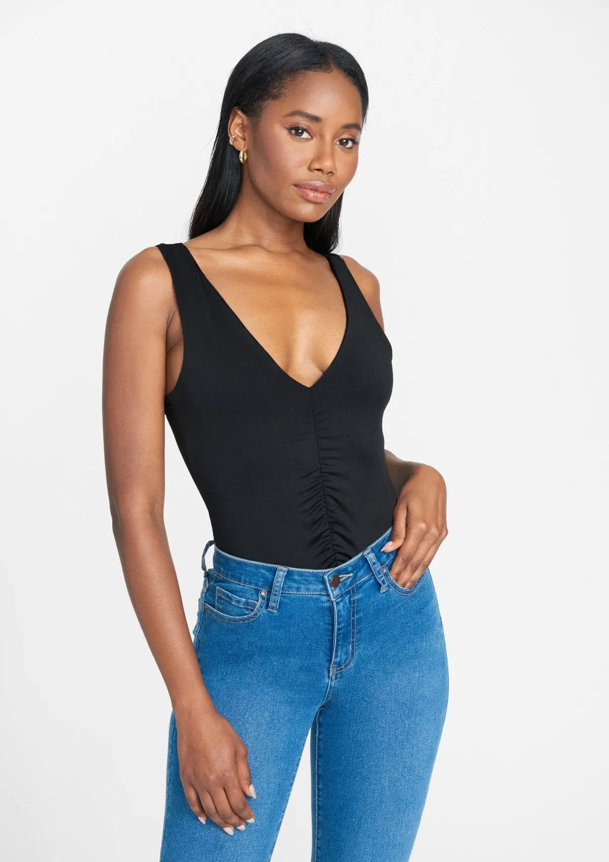 Tall Tara Ruched Bodysuit