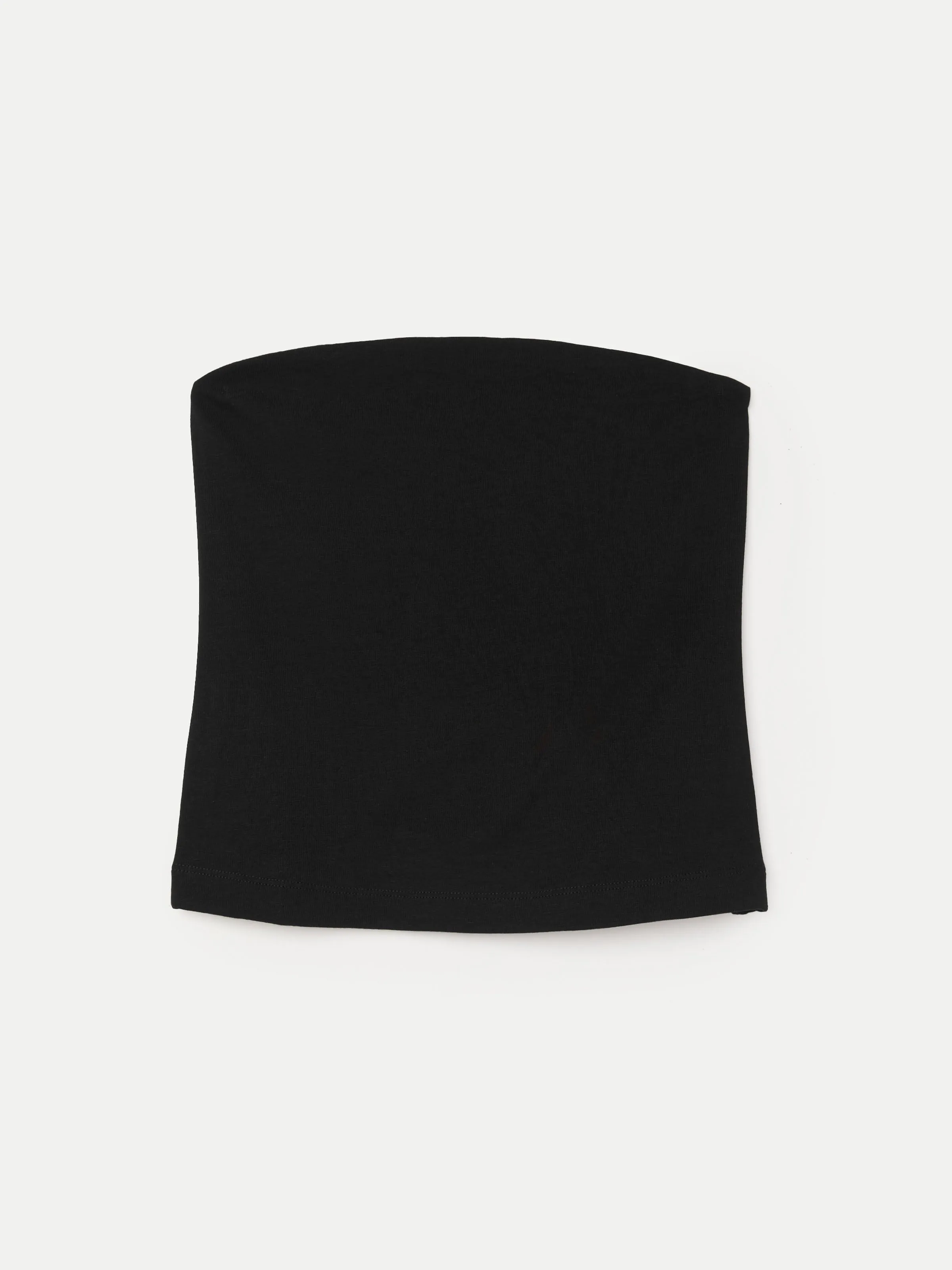 The Fitted Tube Top in Black