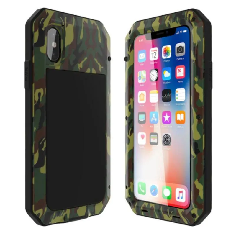 Titan Heavy Duty Metal iPhone Case For X, SE, 11, 12 & 13 Series