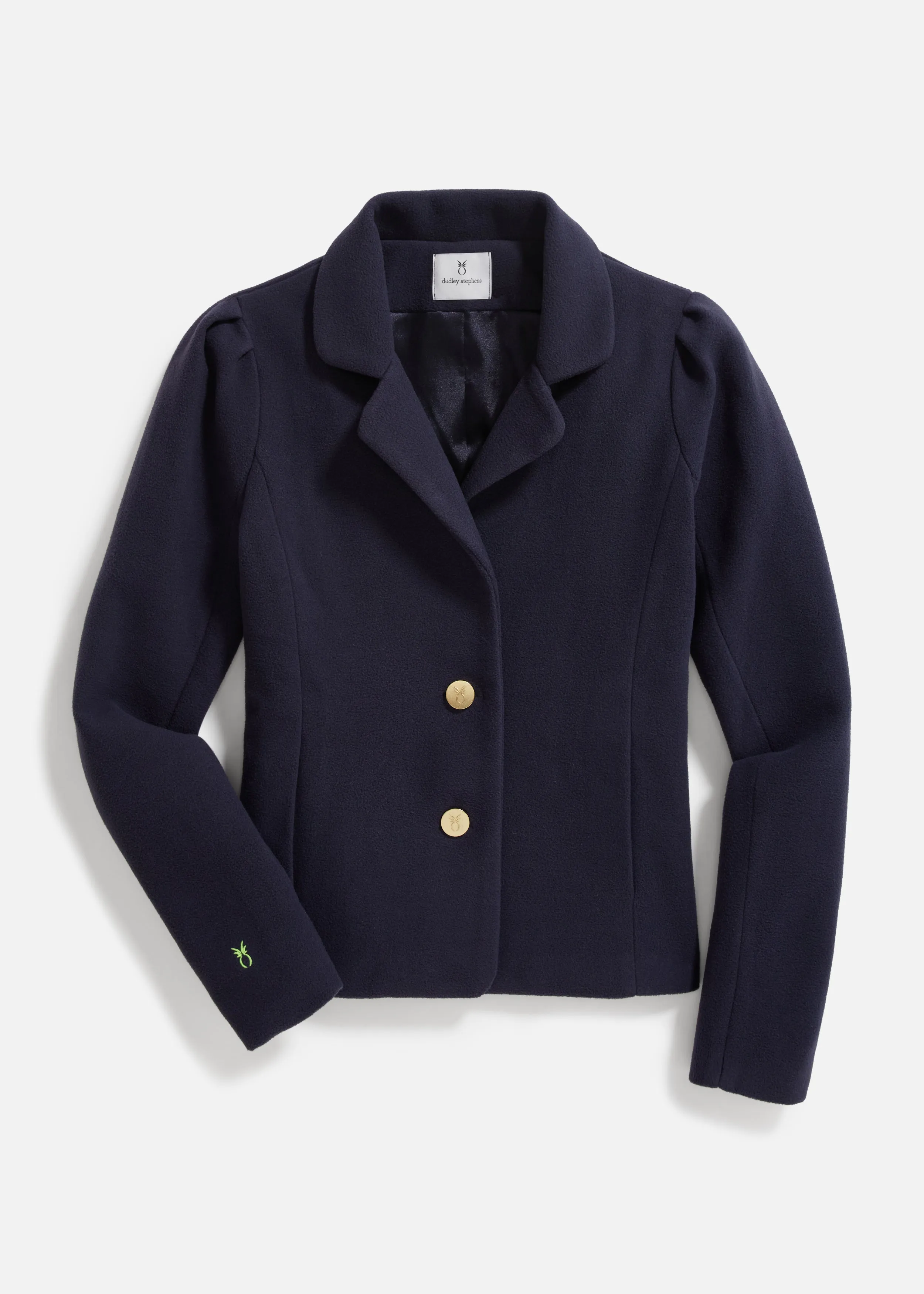 Windsor Blazer in Vello Fleece (Navy)