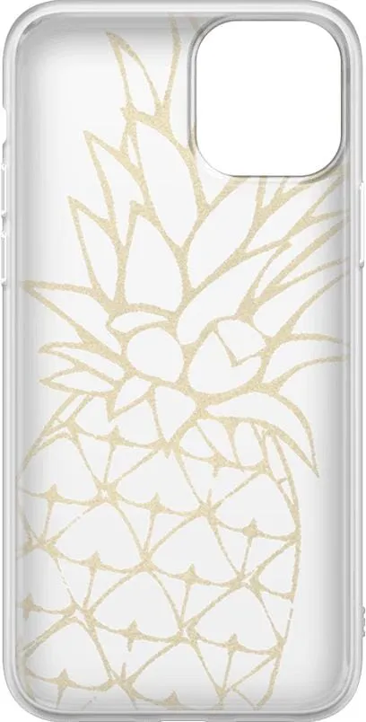 You're a Fine-Apple | Gold Pineapple Clear Case